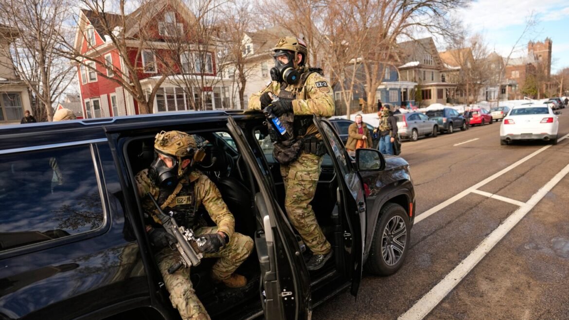 Minnesota sues to block Trump’s immigration crackdown enforcement intensifies : NPR