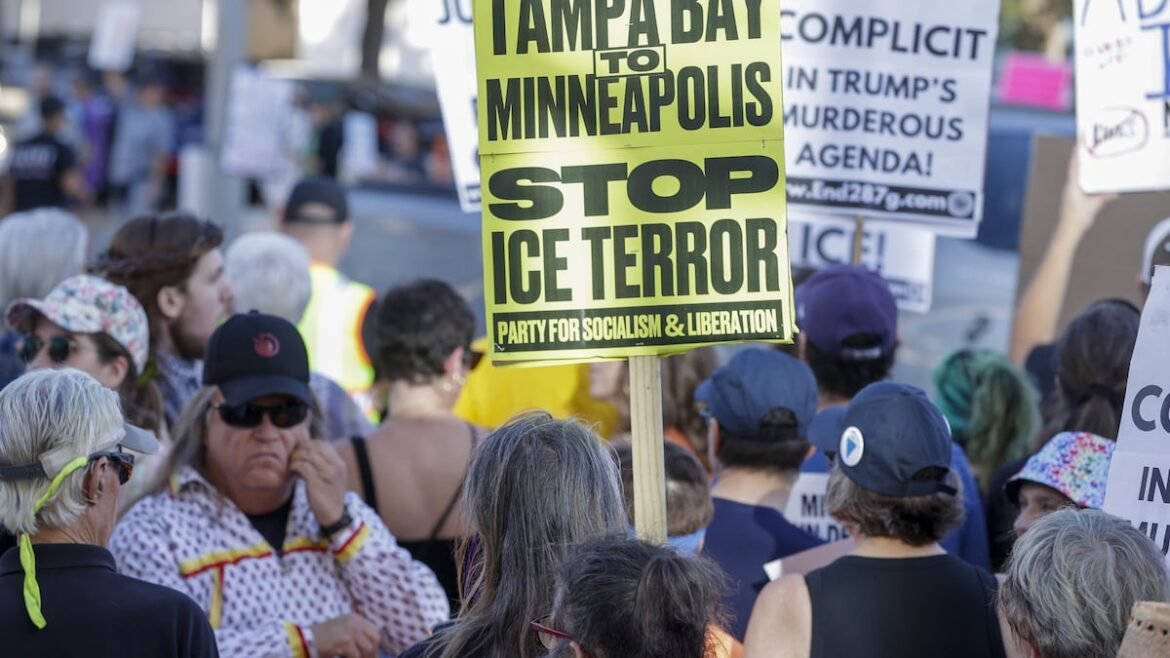 More immigration protests set as border patrol recruiters visit Tampa Bay