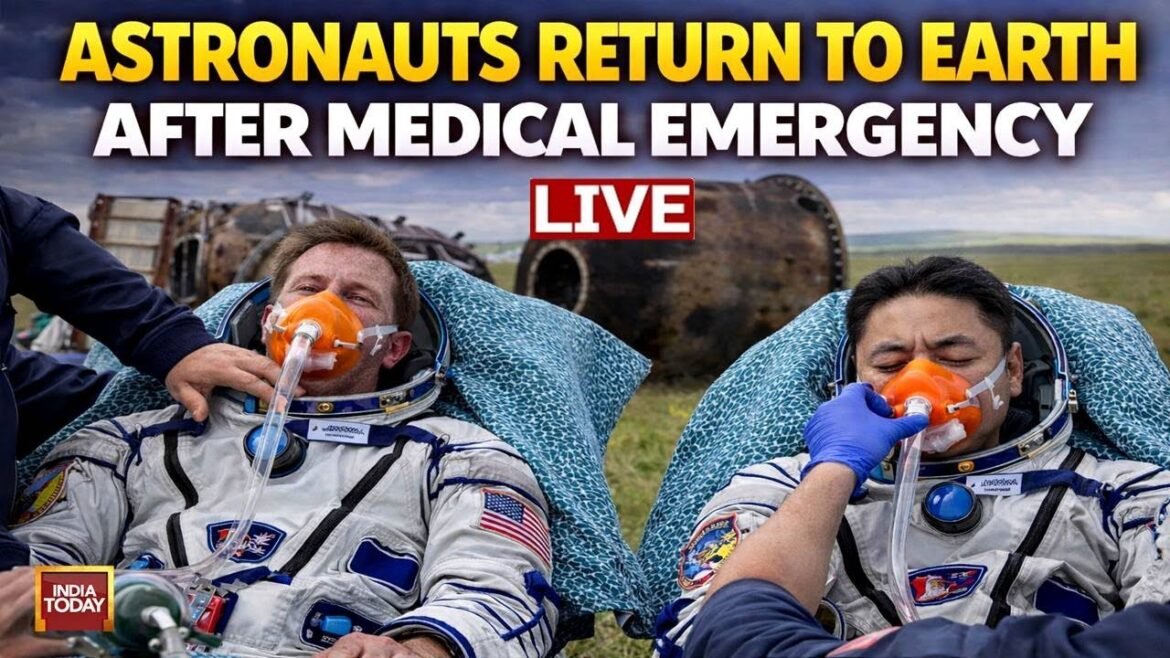 Nasa Crew-11 Medical Evacuation LIVE Four Astronauts To Splashdown | Space Medical Emergency