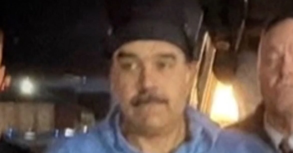 New images of Nicolás Maduro in federal custody