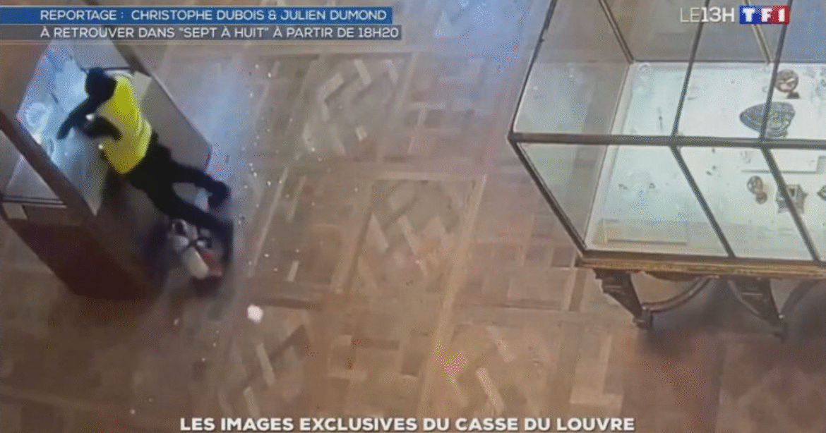 New surveillance video shows Louvre jewel heist in action