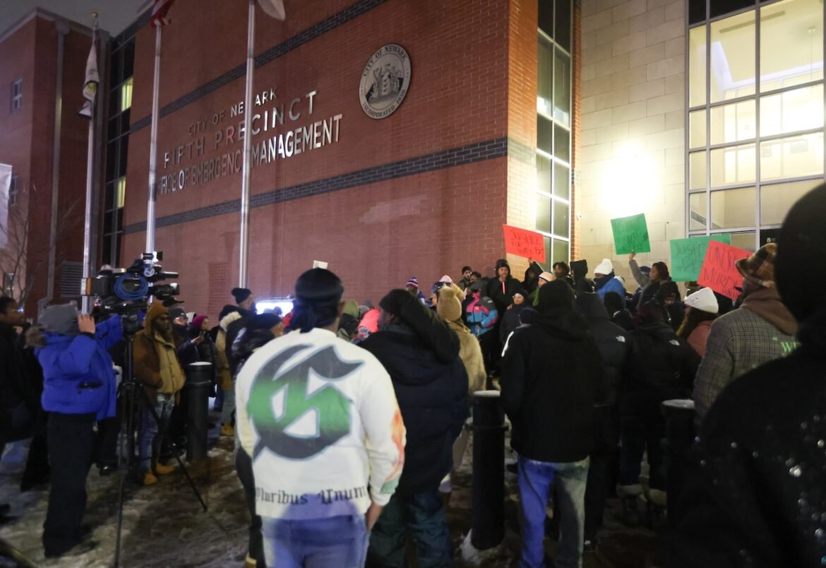 Newark protesters demand police officer’s firing after fatal shooting