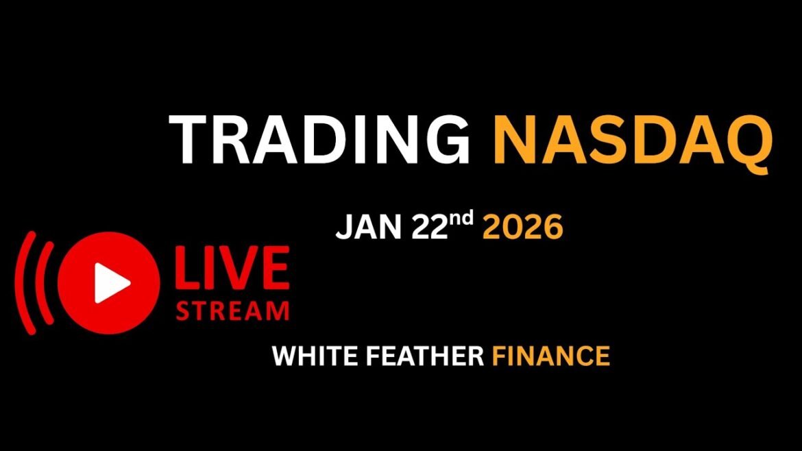 NinjaTrader Arena Live Trading NASDAQ Futures $NQ 1/20/2026.