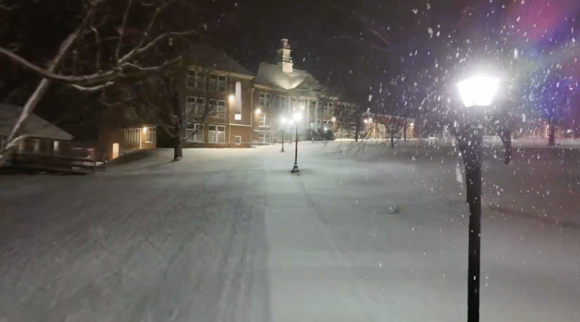 Nor'easter delivering heavy snow, gusty winds to...