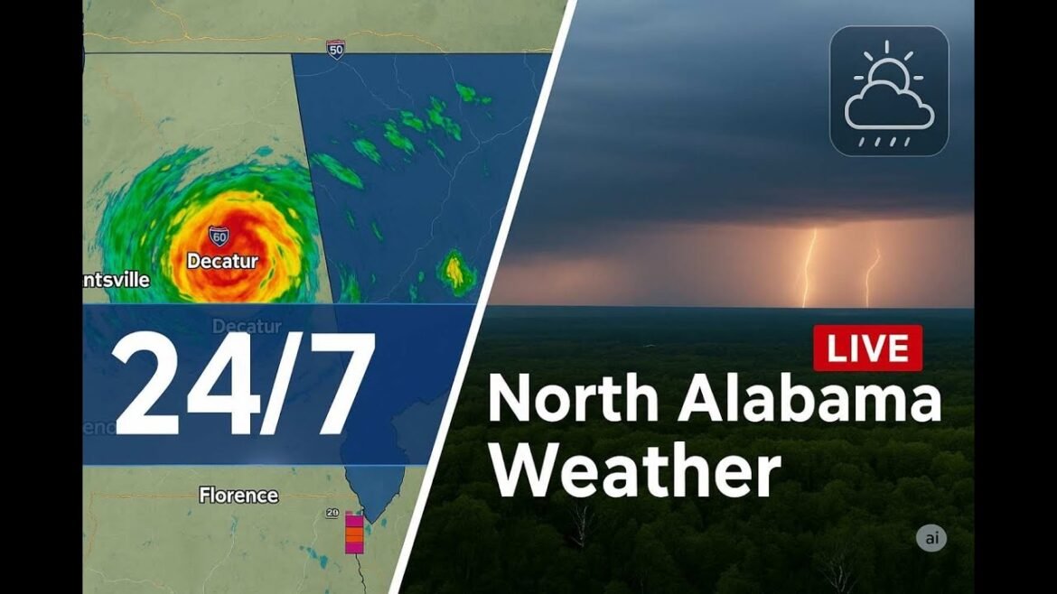North Alabama & Southern Tennessee Weather | 24/7 Live AI Stream