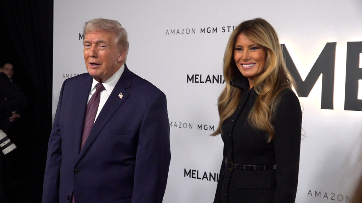 President Trump, Melania Trump attend 'MELANIA' documentary premiere