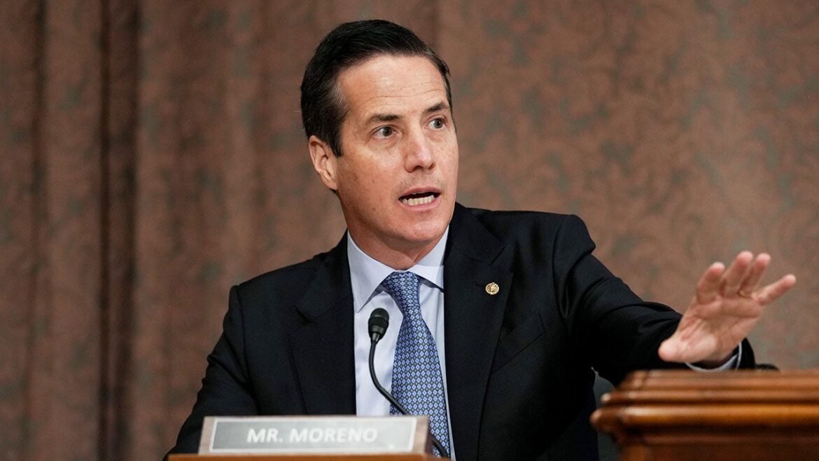 Sen Bernie Moreno bill bans public assistance remittance transfers