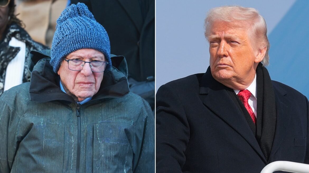 Sen. Bernie Sanders accuses President Donald Trump of pushing 'authoritarianism'