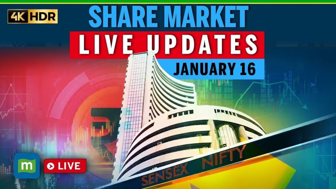 Share Market Live Today: Nifty & Sensex LIVE | Market Update | BMC Poll Results | Jan 16