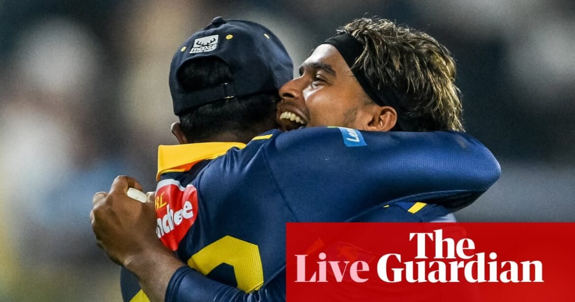 Sri Lanka beat England by 19 runs in first men’s one-day international – as it happened | Cricket