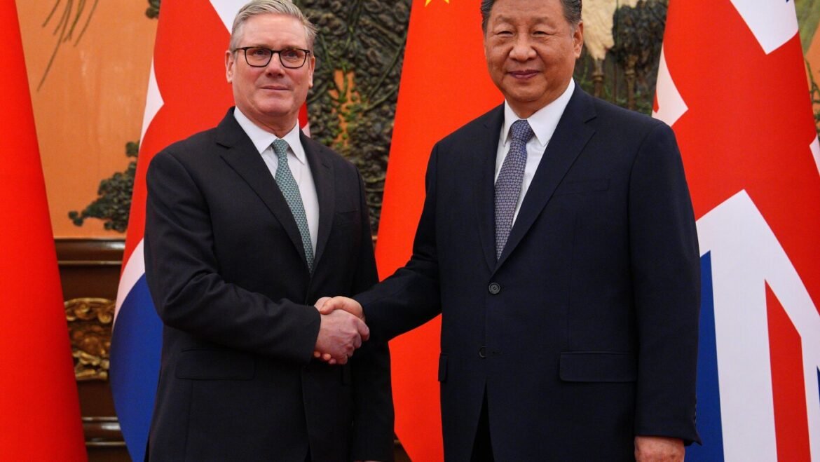 Starmer and Xi call for deeper UK-China ties as Trump shakes up global relations : NPR