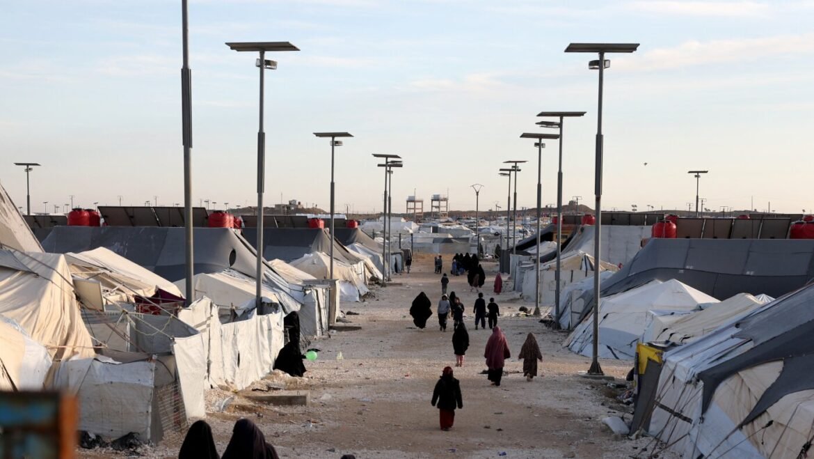 Syrian camp for ISIS families faces uncertain fate after handover : NPR