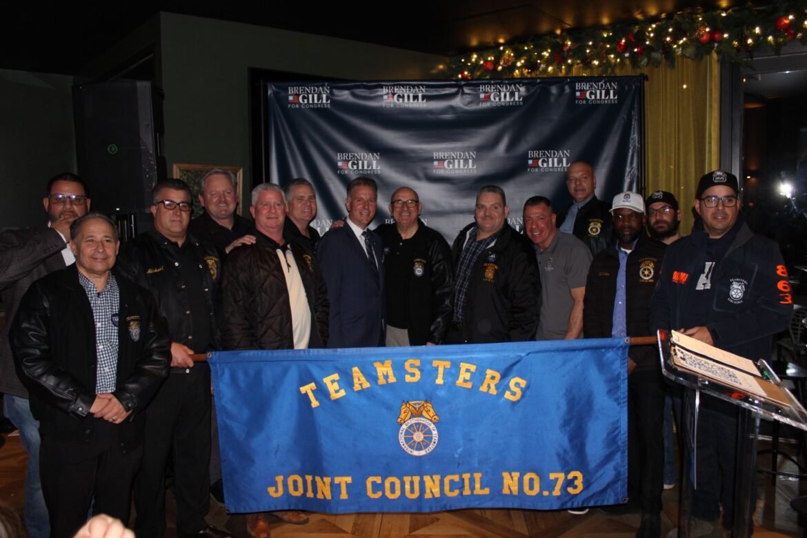 Teamsters go for Brendan Gill