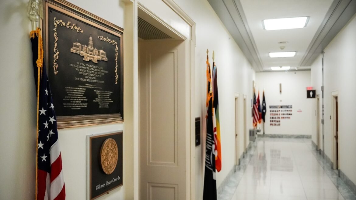This Jan. 6 plaque was made to honor law enforcement. It's nowhere to be found at the Capitol : NPR