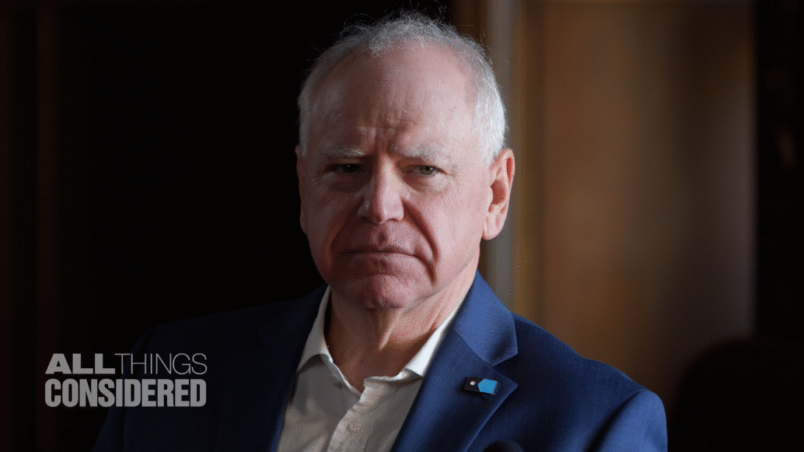 Tim Walz on ICE, protests and working with Trump administration : NPR