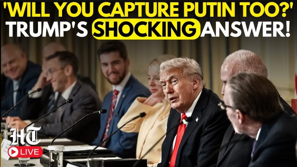 US Russia LIVE: “Would You Capture Putin Like Maduro?” Reporter Confronts Trump on Putin | Ukraine