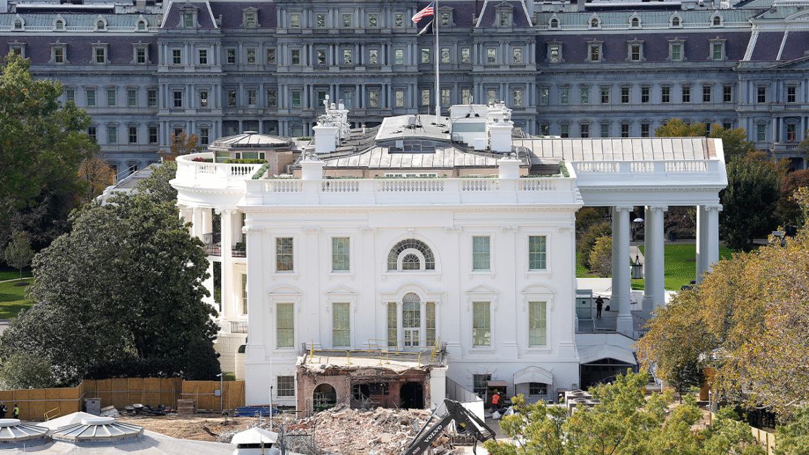 White House defends East Wing demolition for Trump's $400M ballroom