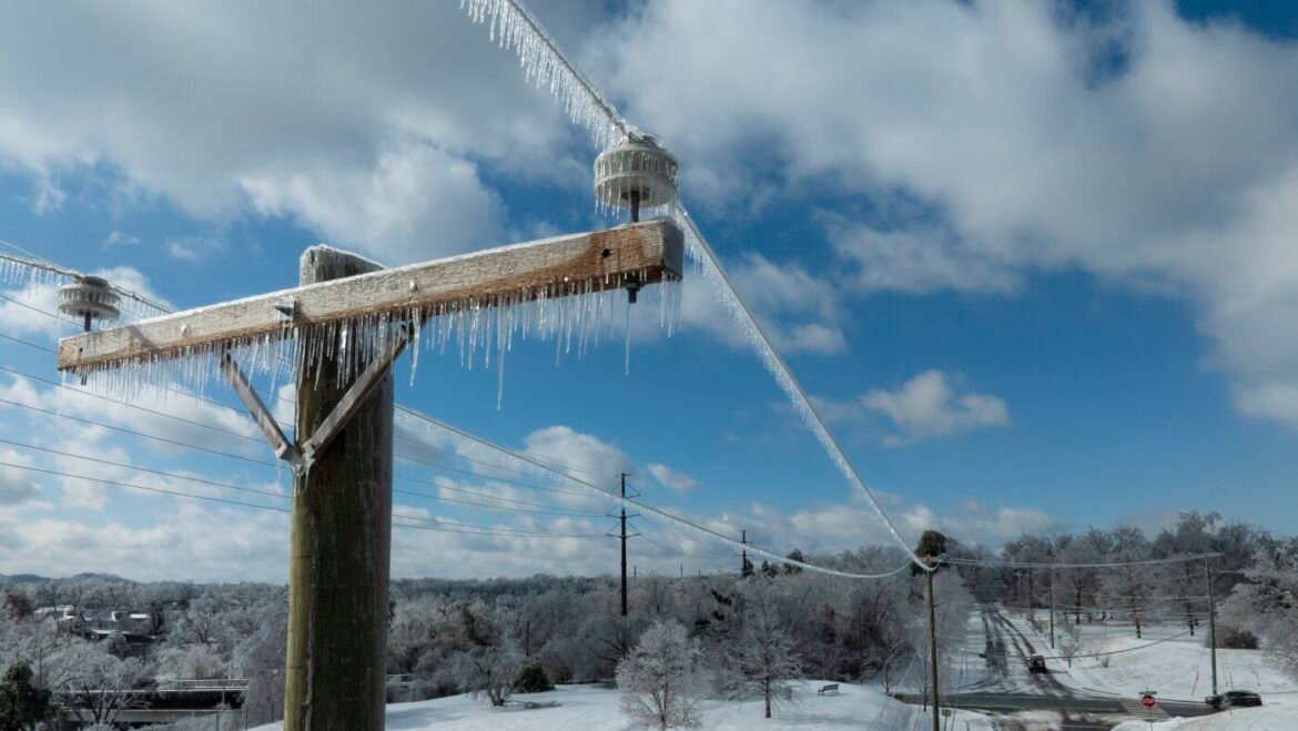Winter storm wallops U.S., killing 18 and knocking out power : NPR