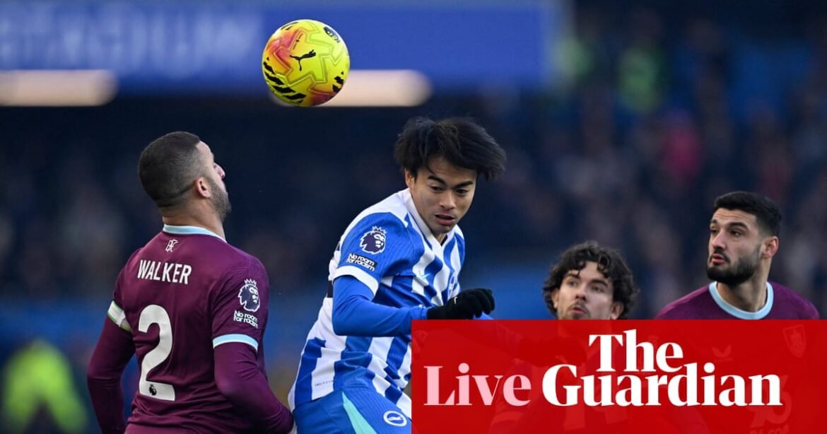 Wolves v West Ham, Brighton v Burnley, and more: football clockwatch – live | Soccer