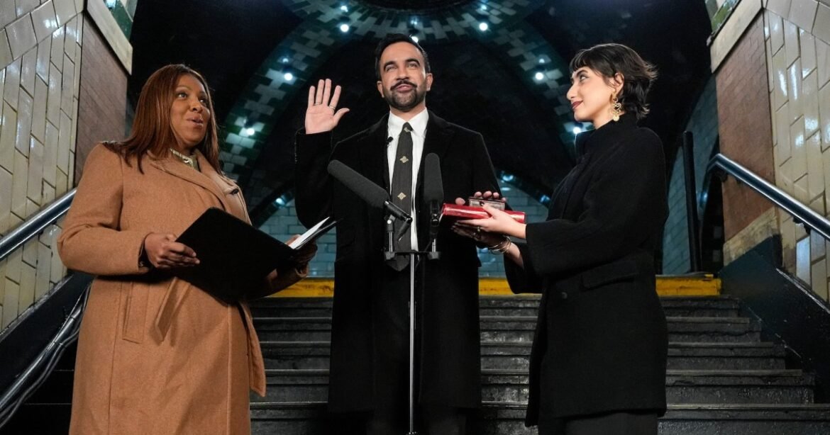 Zohran Mamdani sworn in as New York City mayor as he seeks to advance his progressive agenda