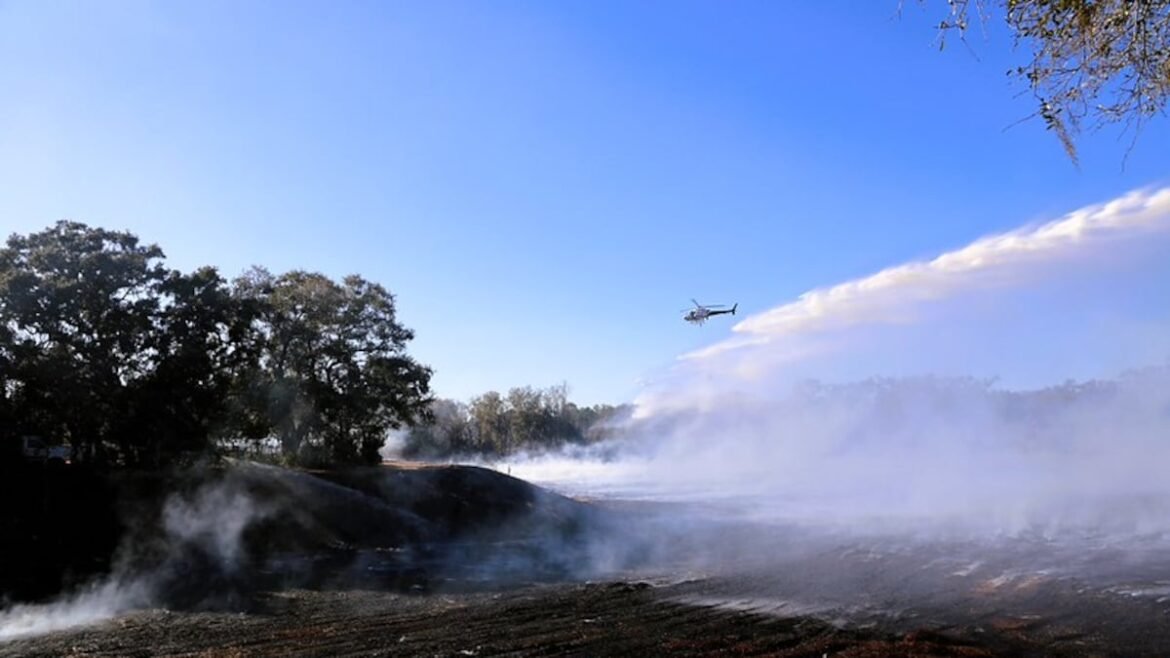 2 Hillsborough brush fires break out amid bone-dry conditions