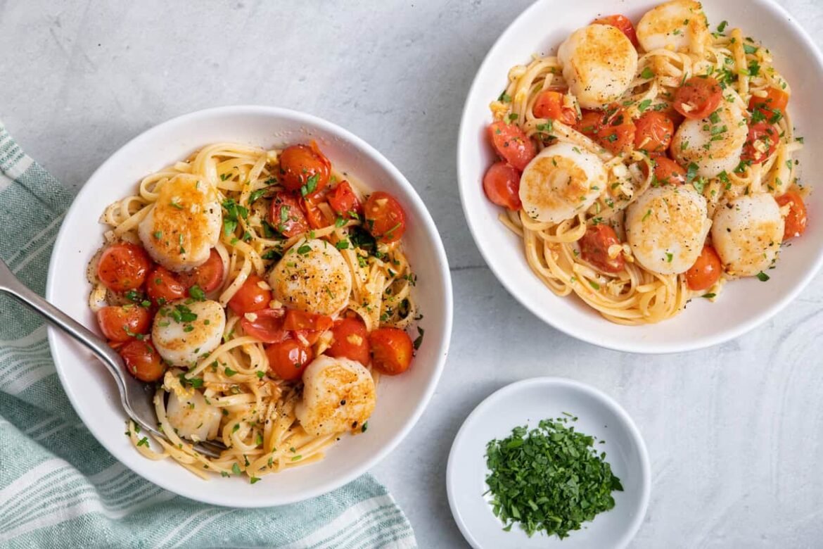 Scallop Pasta