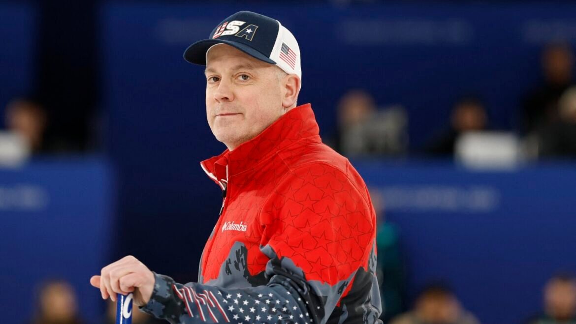 54-year-old U.S. curler sets new American Winter Olympics age record : NPR