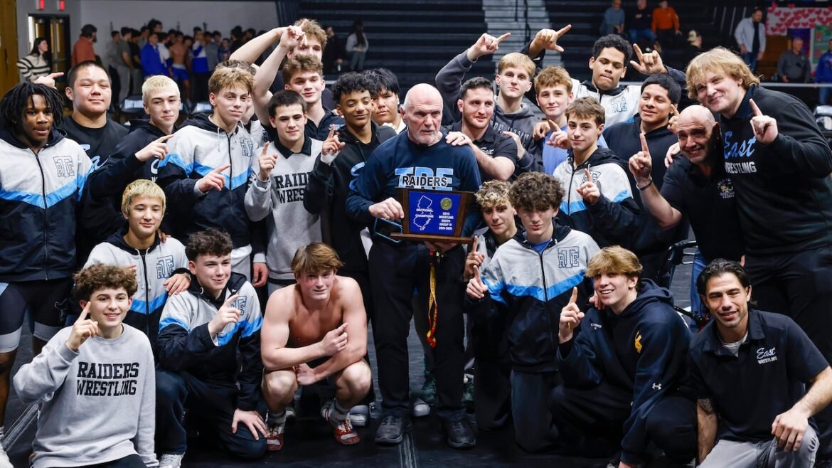 81-year-old wrestling coach celebrated after program's 1st title victory
