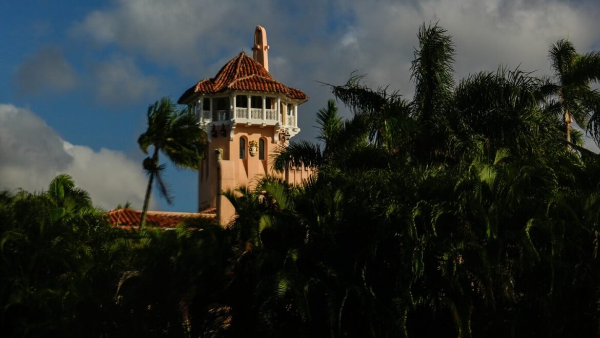 Armed man is shot and killed at Mar-a-Lago, Palm Beach Sheriff says : NPR