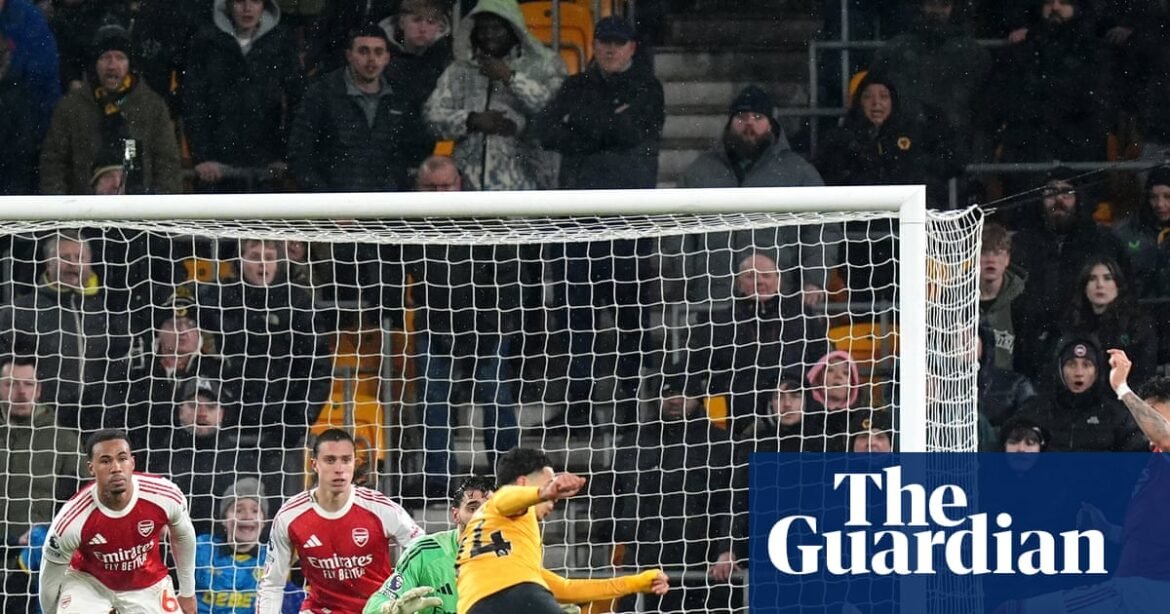 Arsenal suffer new blow in title race after late equaliser boosts Wolves | Premier League