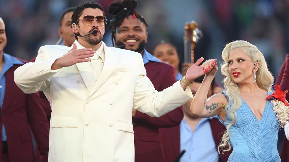Bad Bunny's Super Bowl halftime show draws reaction from Chris Brown