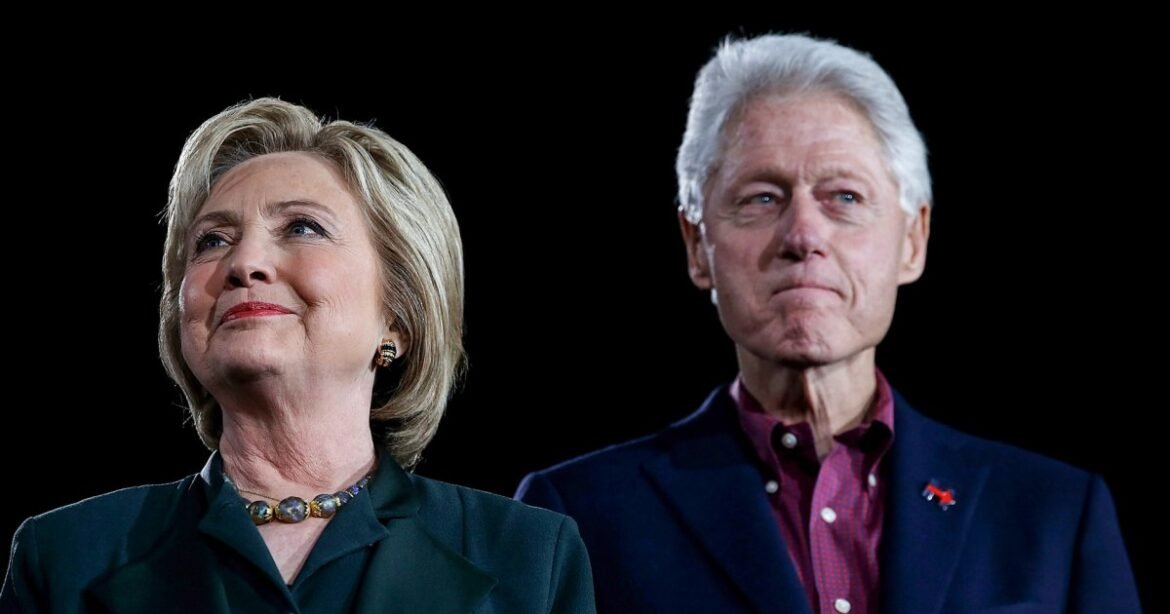 Bill and Hillary Clinton in a standoff with House Republicans over Epstein testimony