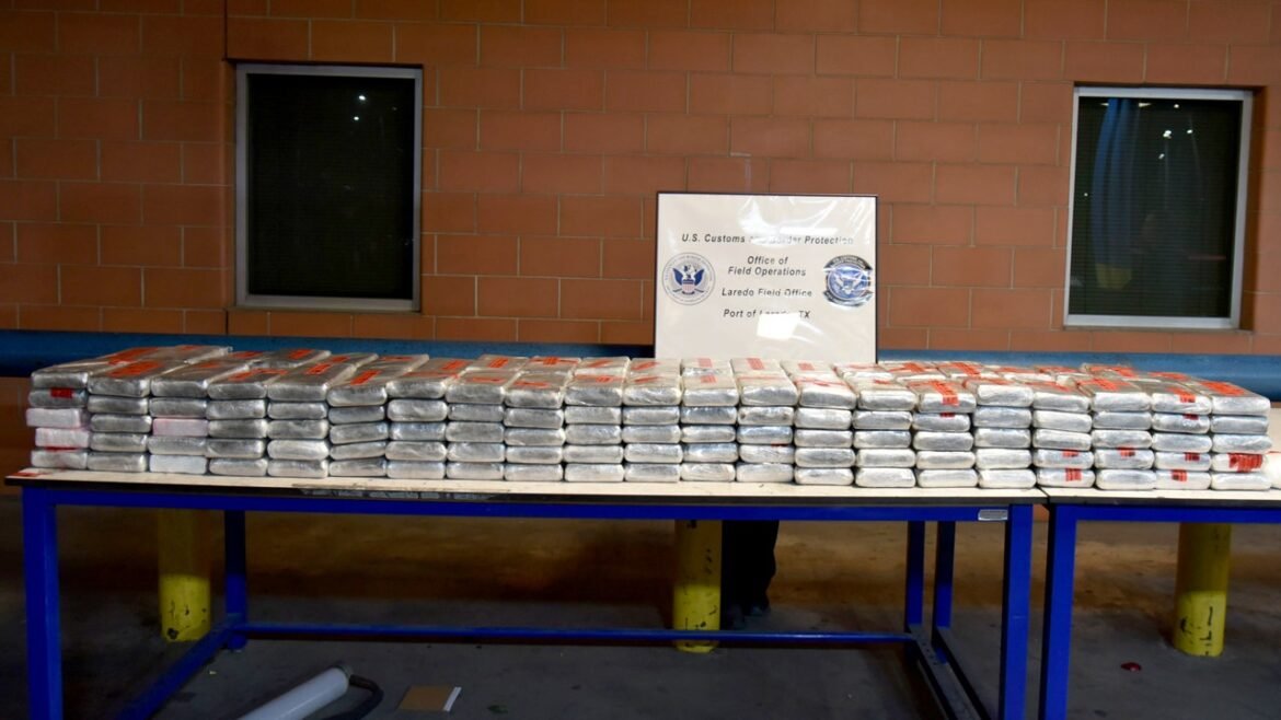 CBP seizes $6.8M alleged cocaine in Laredo truck shipment at Texas border