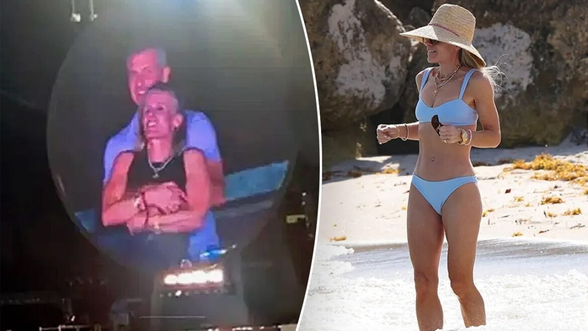 Coldplay kiss-cam's Kristin Cabot hits Miami beach in bikini photos