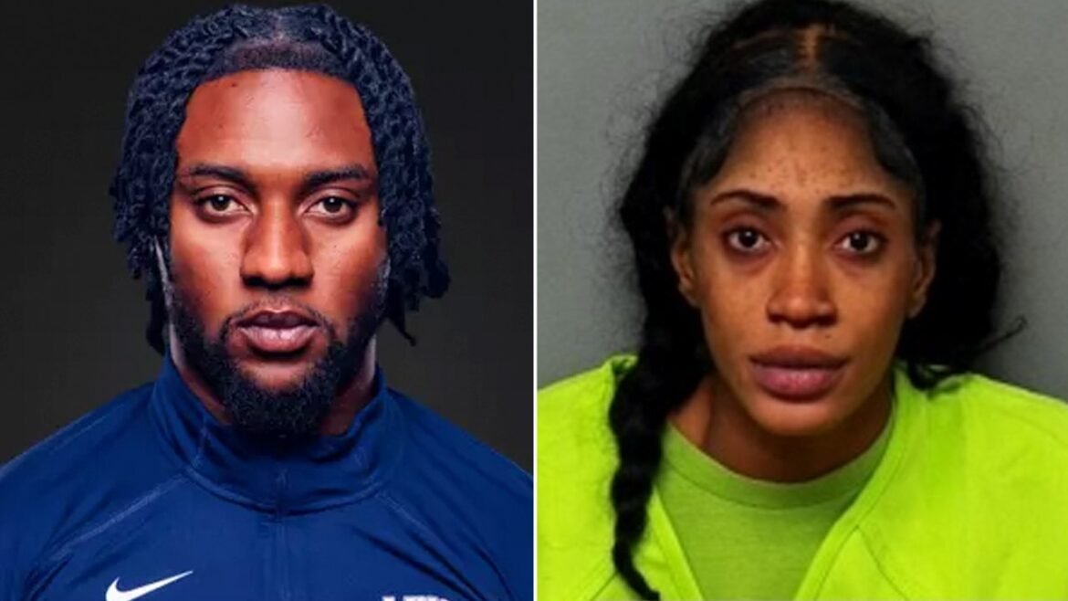 College track athlete's girlfriend charged with murder in stabbing death