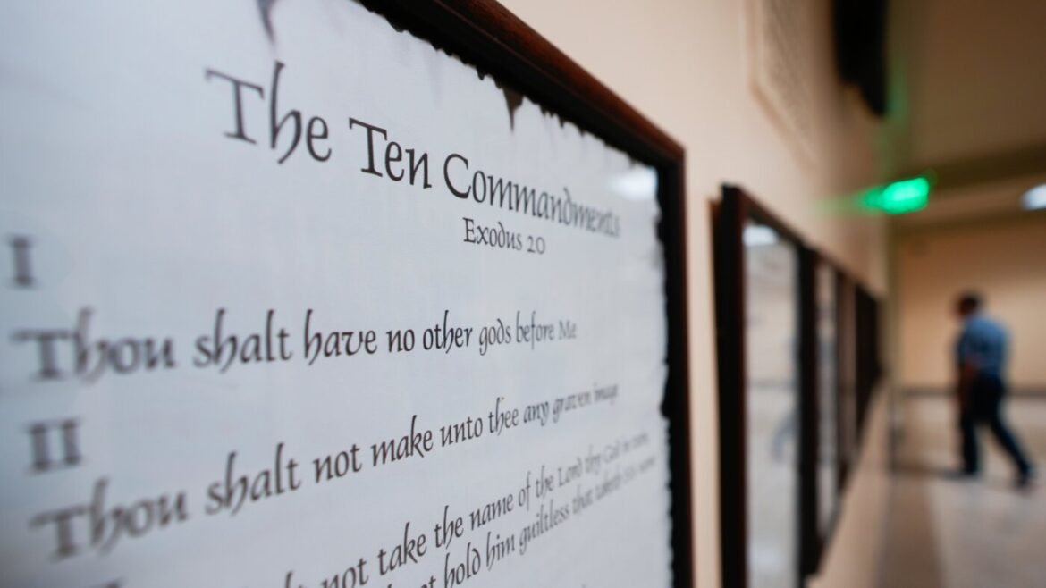 Court clears way for Louisiana law requiring Ten Commandments in classrooms to take effect : NPR