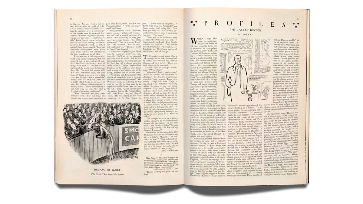 David Remnick on S. N. Behrman’s “The Days of Duveen”