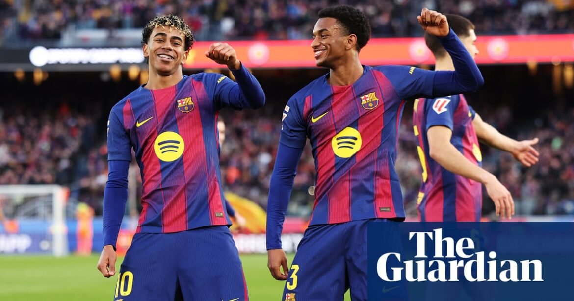 European football: Lamine Yamal sends Barcelona clear, Dortmund close gap on Bayern | European club football