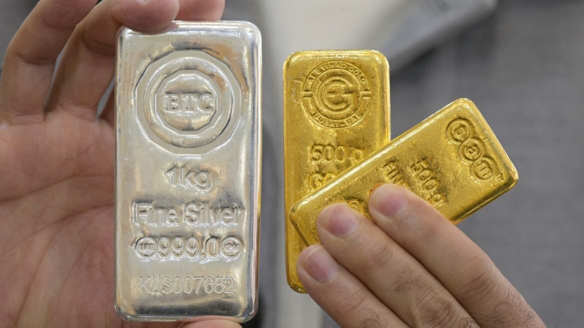 Gold and silver extend sell-off after historic plunge — yellow metal drops 5%