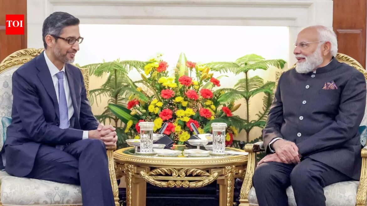 India AI Impact Summit: PM Modi meets Google CEO...