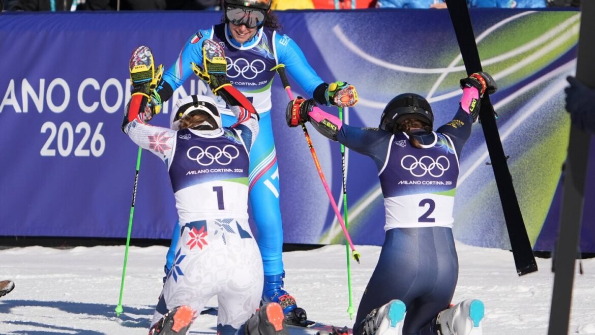 Italy's athletes shine at the Milan Cortina Olympics : NPR