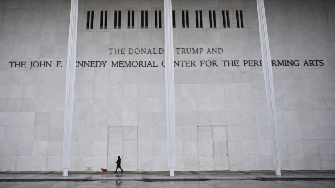 Kennedy Center memo details cosmetic changes and facility repairs : NPR