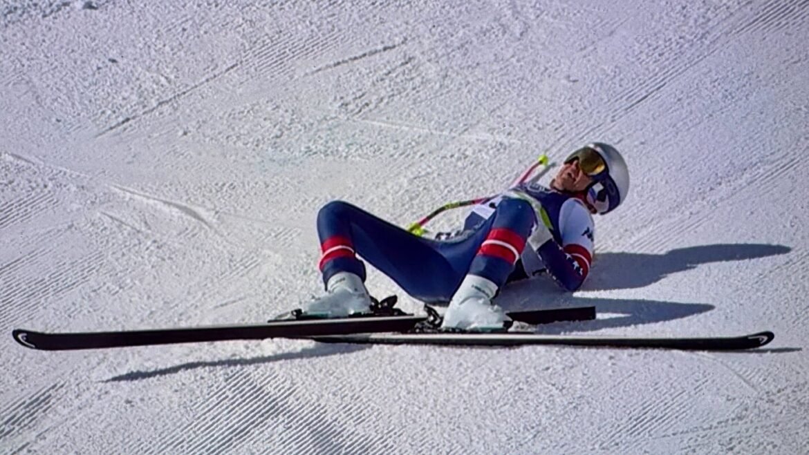 Lindsey Vonn suffered complex fracture in Olympic downhill : NPR