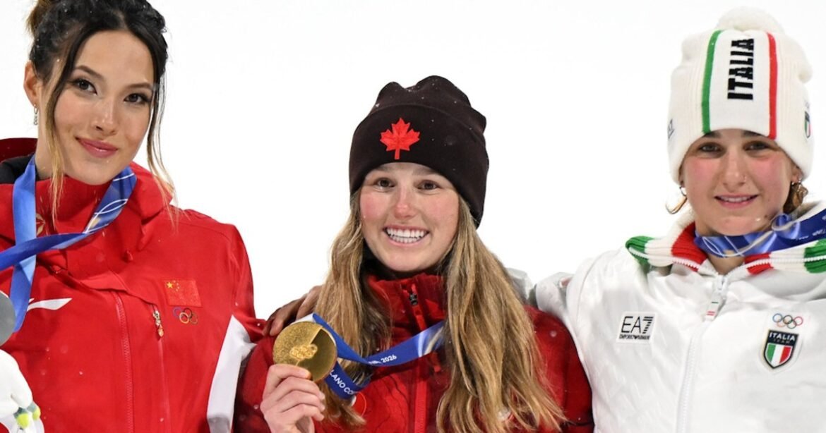 Megan Oldham takes gold in women's big air