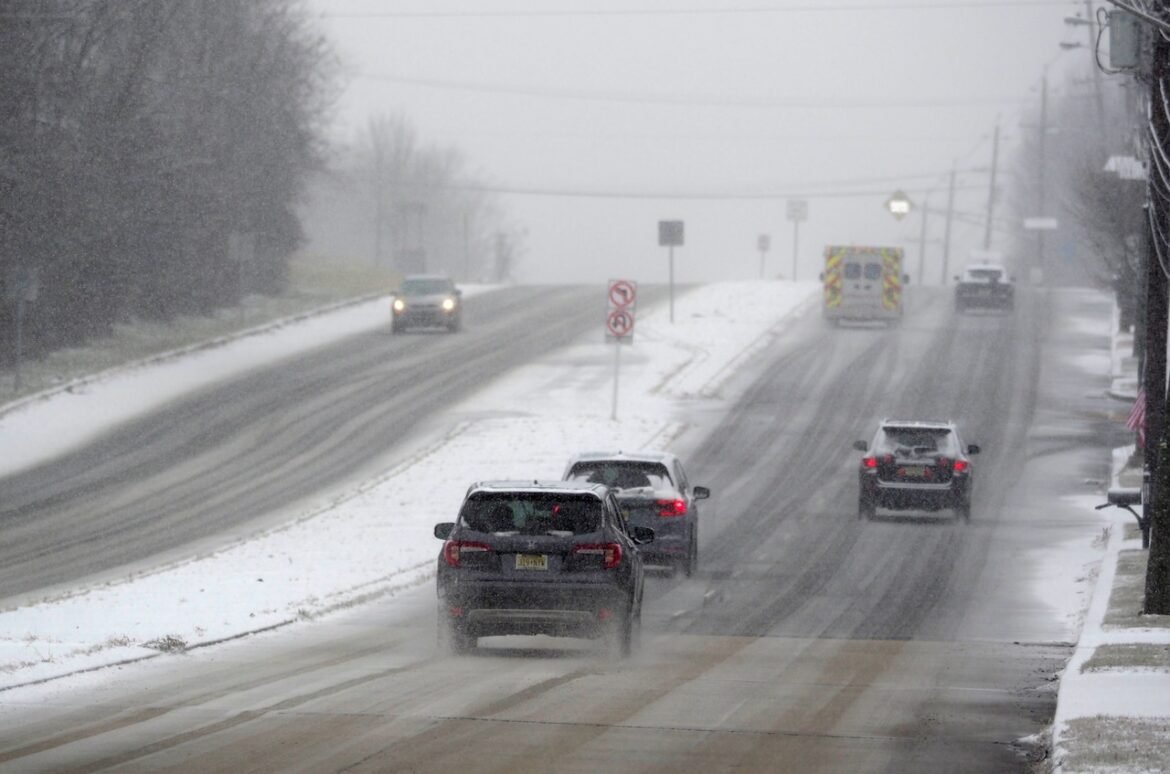 N.J. weather: Light snow showers, snow squalls may hit as deep freeze returns