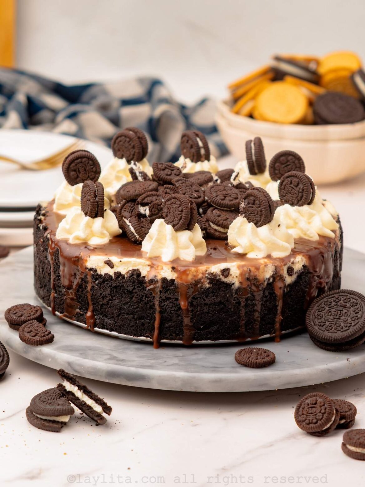 No Bake Oreo Cheesecake – Laylita's Recipes