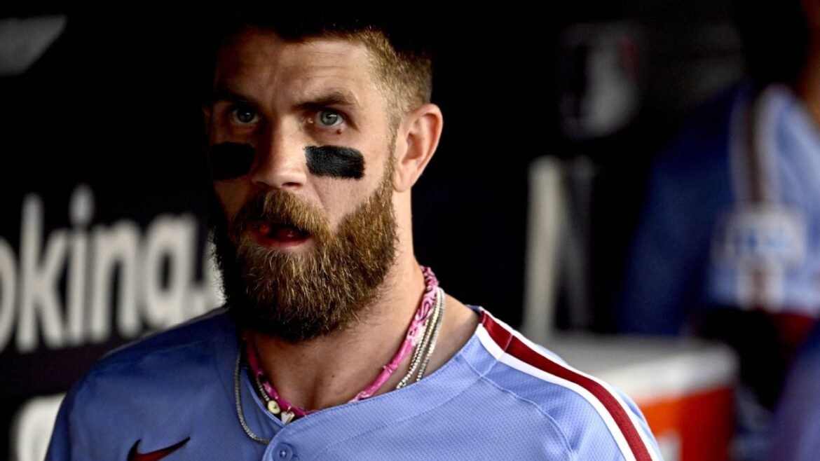 Phillies' Harper: Dombrowski's review of his play was 'wild'