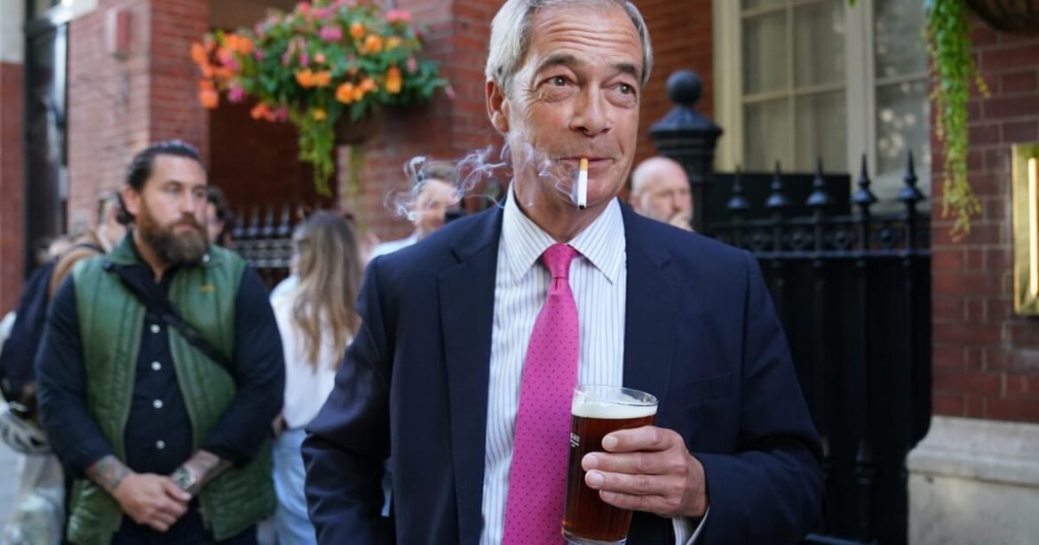 Pint-swilling Nigel Farage wants to be savior of Britain’s pubs – POLITICO