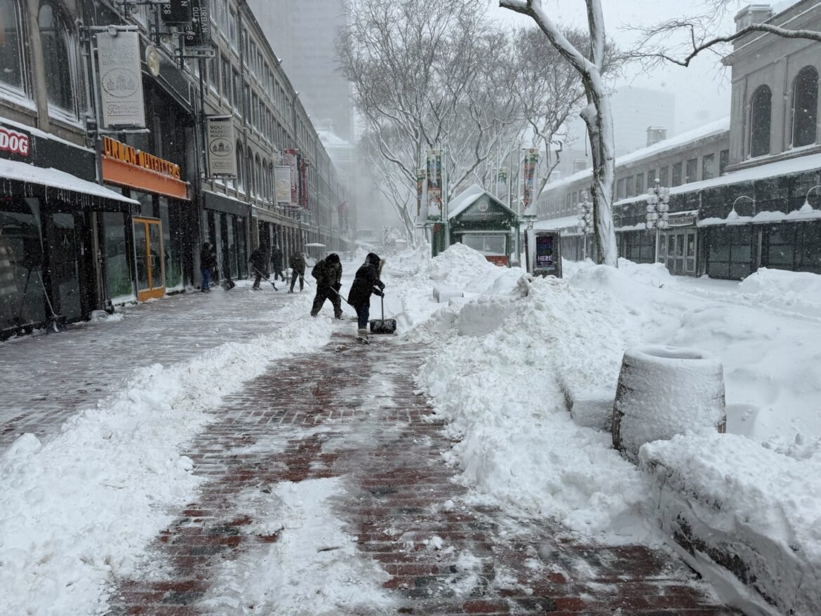 Popular Northeast locations receive 2 feet of snow...