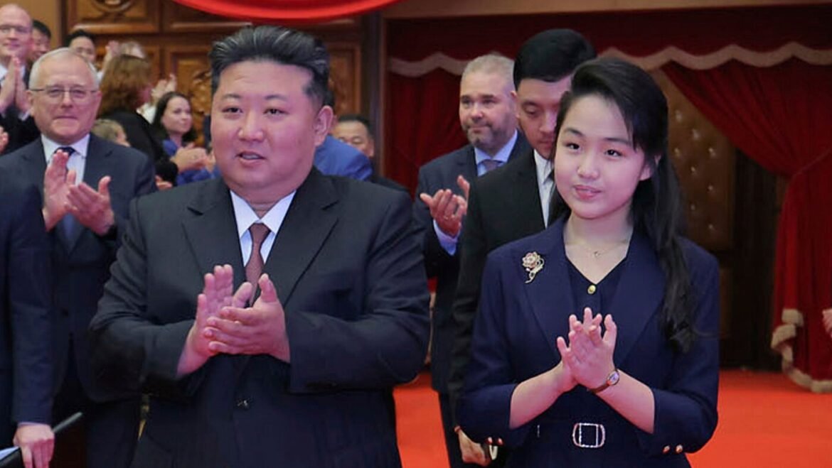 Spy agency says Kim Jong Un's daughter is close to be North Korea's future leader : NPR